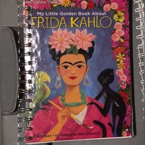 Repurposed Little Golden Book/Journal (Frida Kahlo)